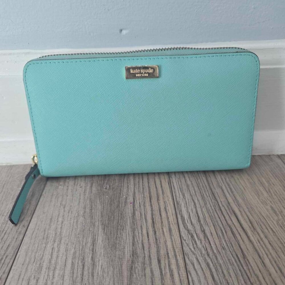 Turquoise Kate Spade Wallet